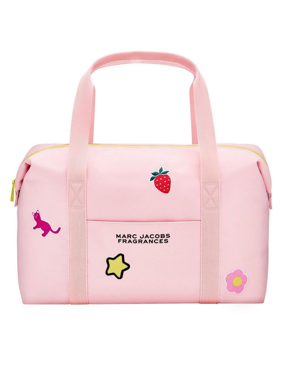 Marc Jacobs Fragrances Pink Strawberry Patch Duffle Bag.